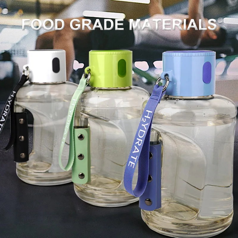 SOUDRON new 1.5l hydrogen generator water bottle portable nano hydrogen sport water ion bottle with USB charging