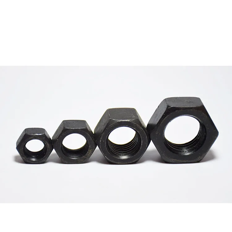HANDAN Grade 8.8, 10.9 Black Hex Nut DIN Standard High Tensile Nuts