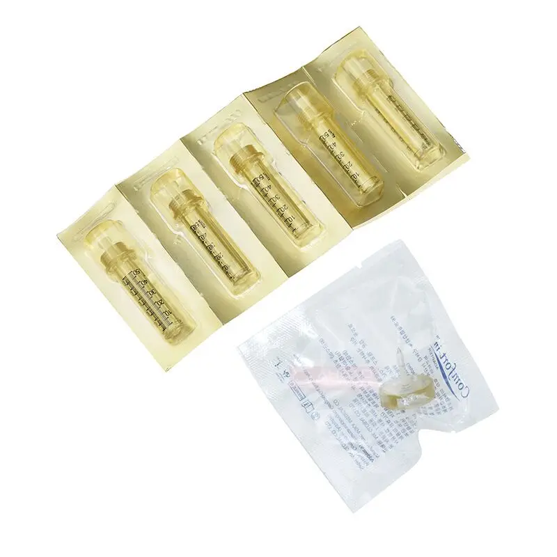 x 0.3ml 0.5ml Disposable Plastic Ampoule/syringe/needle For Hyaluronic Aicd Pen/gun