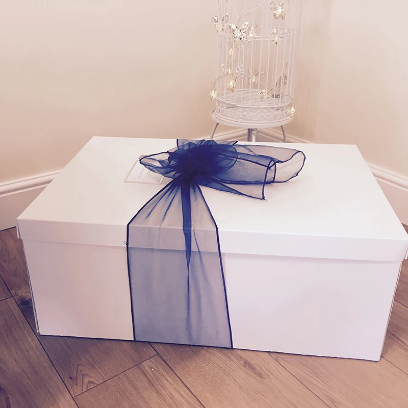 Custom Logo Luxury Formal Dress Wedding Dress Boxes Large Wedding Dress Shipping Box