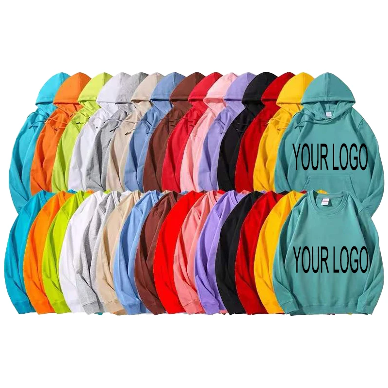 Wholesale bulk blank heavy weight fleece design manufacturing hoodies custom french terry oversized modest hoodies for men