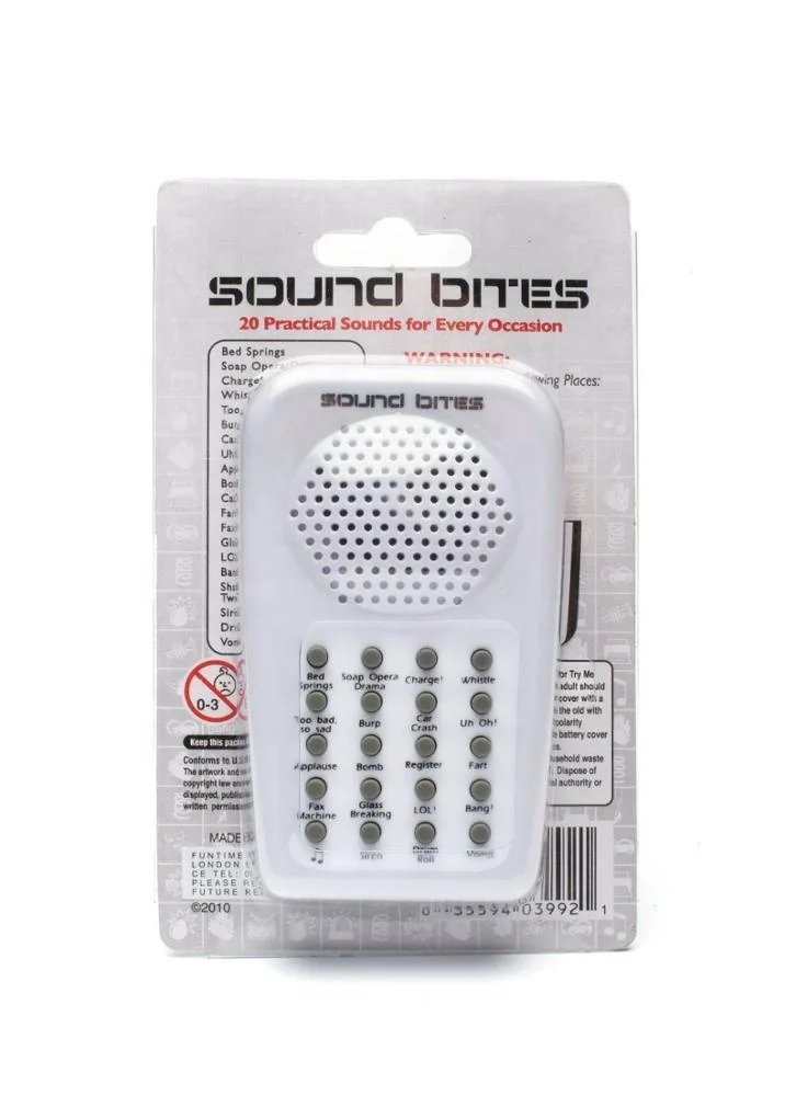 
OEM funny Novelty Noises Maker Toy 9 Sound Effects Sound Machine 