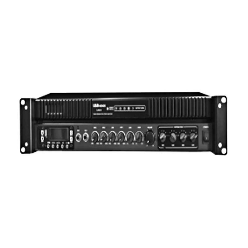 2U цифровой усилитель постоянного напряжения с Bluetooth 4-зонный независимый алюминиевый динамик серии продукт