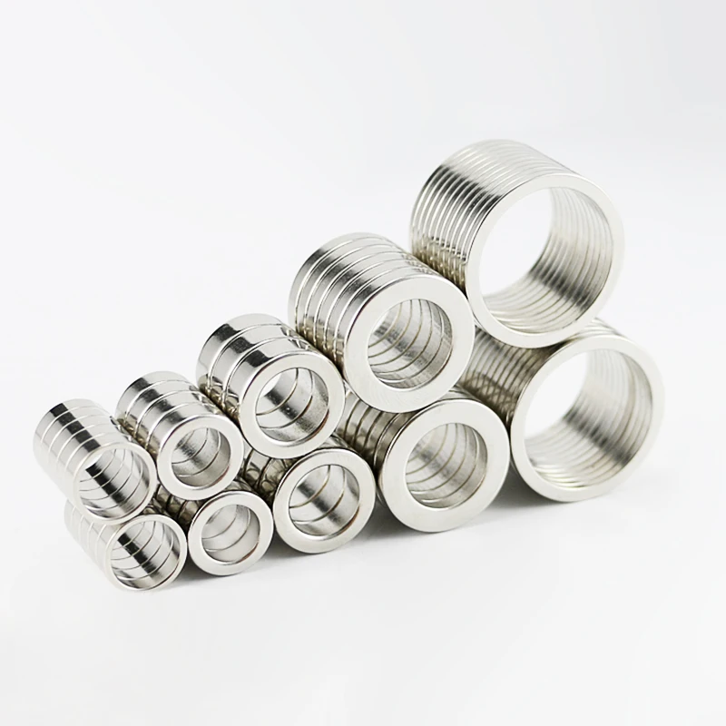 High Powerful Rare Earth Strong Neodymium Magnet Reasonable Price N52 Big Ring Magnets