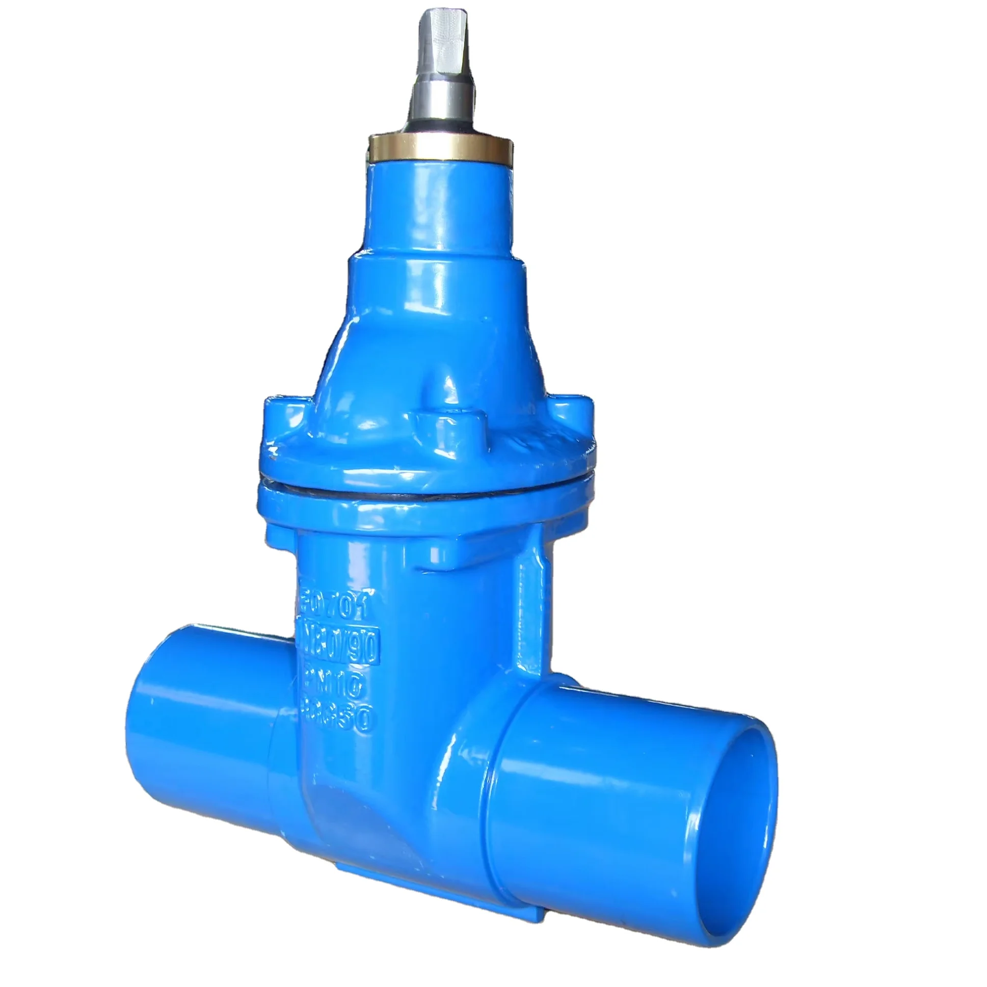 Spigot ends Resilient gate valve, Non Rising stem,PN16