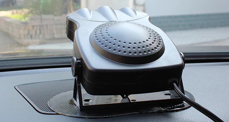 Windshield Car Heater 12V 150W Car Portable 2 in 1 Ceramic Heating Cooling Heater Fan Defroster Lighter with Hidden Handle
