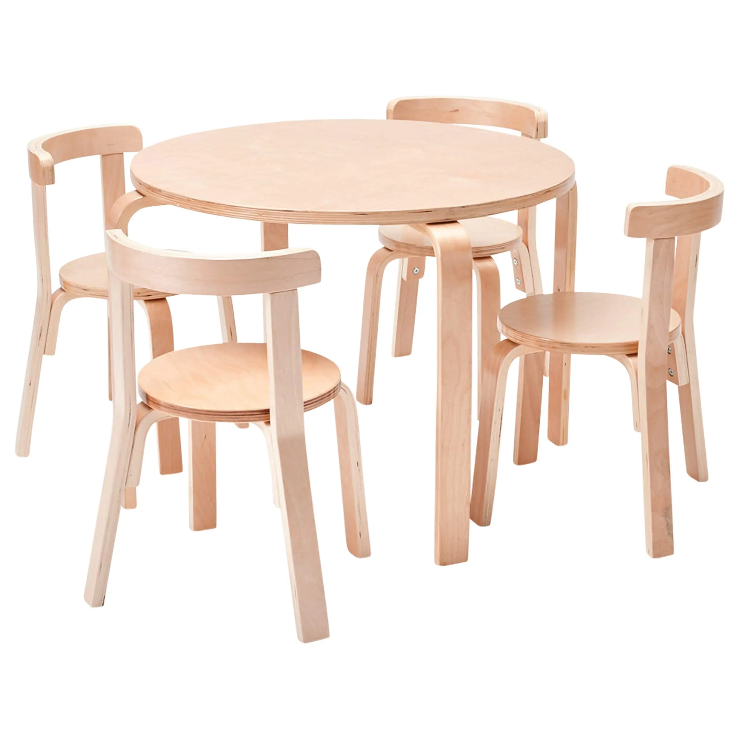 Kids Wood Table/preschool Tables and Chairs/colorful Kids Table Colorful Bench Set