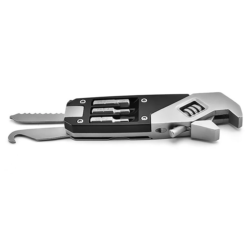 Universal Torque Wrench Head Set Multifunction Bolt Ratchet Sleeve Socket Wrench Spanner Power Stainless Steel Repair Tools