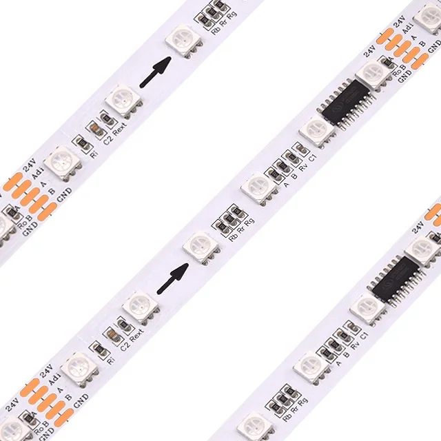 Лидер продаж программируемая Светодиодная лента Rgbww DMX512 Rgbw 5050 Rgb