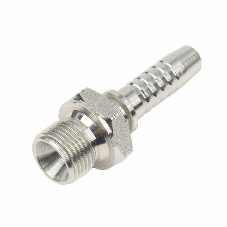 Manufacturer BSP male thread Carbon steel 12611 hydraulic hose fitting