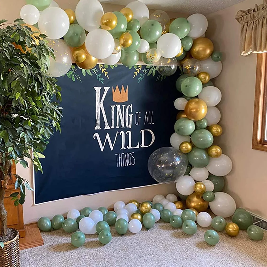 Fashion Avocado Balloon Party Decoration Banquet Balloons Arch Kit Latex Wedding