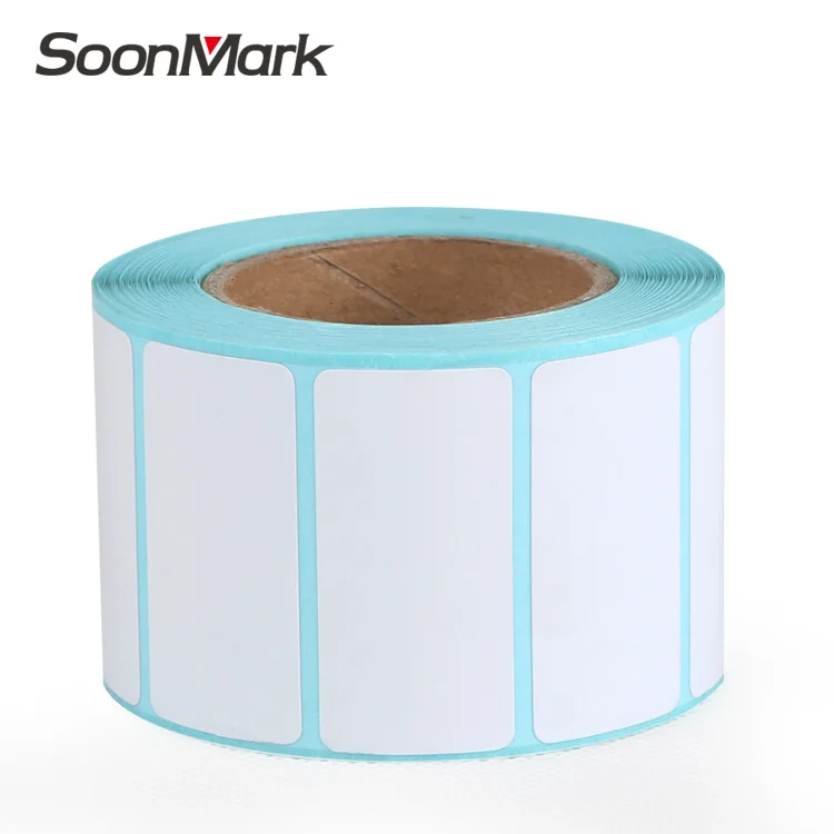 Self adhesive packaging 40x30mm 700 pcs/rolls stickers shipping labels roll price