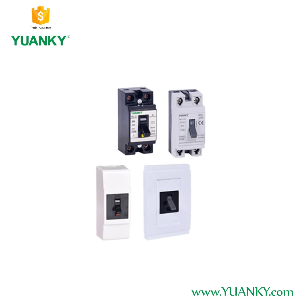 RCBO OEM OBM ODM black white NT50 RCBO 10A 16A 20A 25A 32A 2 pole safety breaker