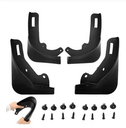 Factory Supply 4Pcs TPE Wheel Invisible Mud Flaps for Tesla Model 3/y Mudflaps Mudguard Splash Fender Guards Fit Car Accessories