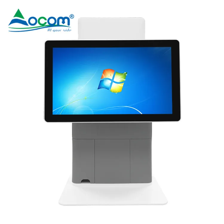 640*480 CMOS Scanner Counter Desk Store Cashier Wins Terminal Pos 80Mm Desktop Blue tooth Printer Impresora Pos Android System