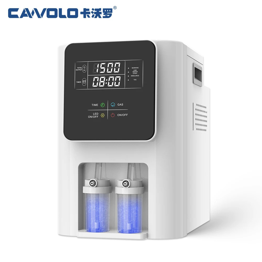 Hydrogen Inhalation Professional SPE PEM Tech Hydrogen Inhaler 1800ml HIM-17 Hydrogen-inhalation-machine 3000ml