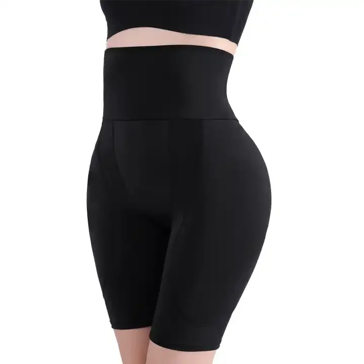 High Waist Body Shaper Padded Hips and Buttock Hip-Filling Sponge Pad Ass Butt-Lifting Shapewear Panties