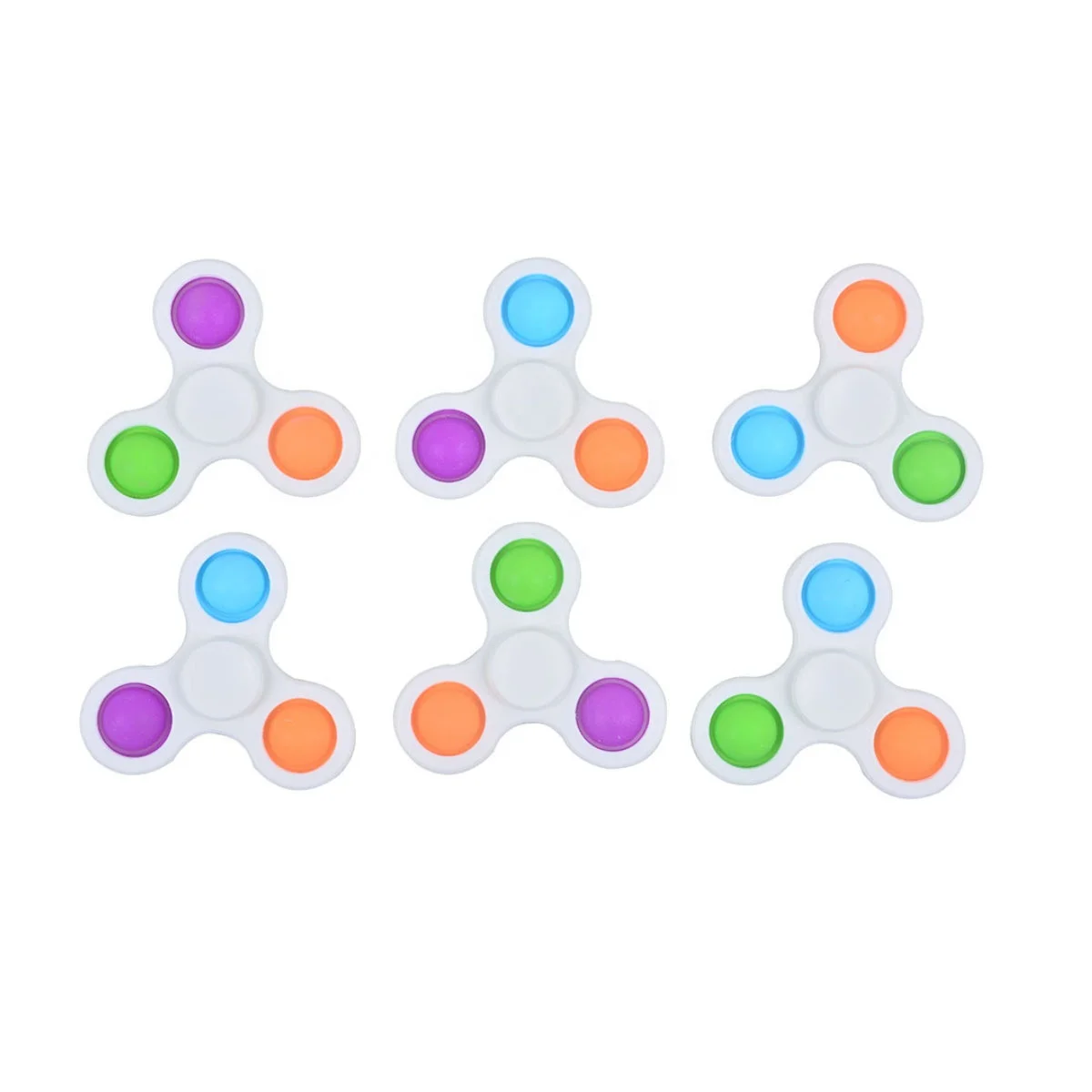 Пионерский контроль грызунов, Волшебный палец, вращающийся топ от производителя, силиконовая пузырьковая сенсорная игрушка