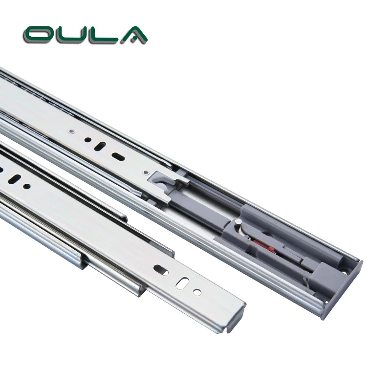 Профессиональное производство мебельная фурнитура 3 складных телескопических канала для открывания выдвижных