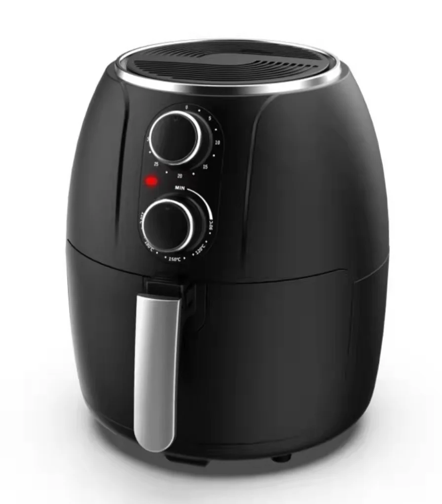 KUFU 2022 Hot Sale 1200W 4L Mechanic Electric Air Cooker Fryer Air Deep Fryer Without Oil