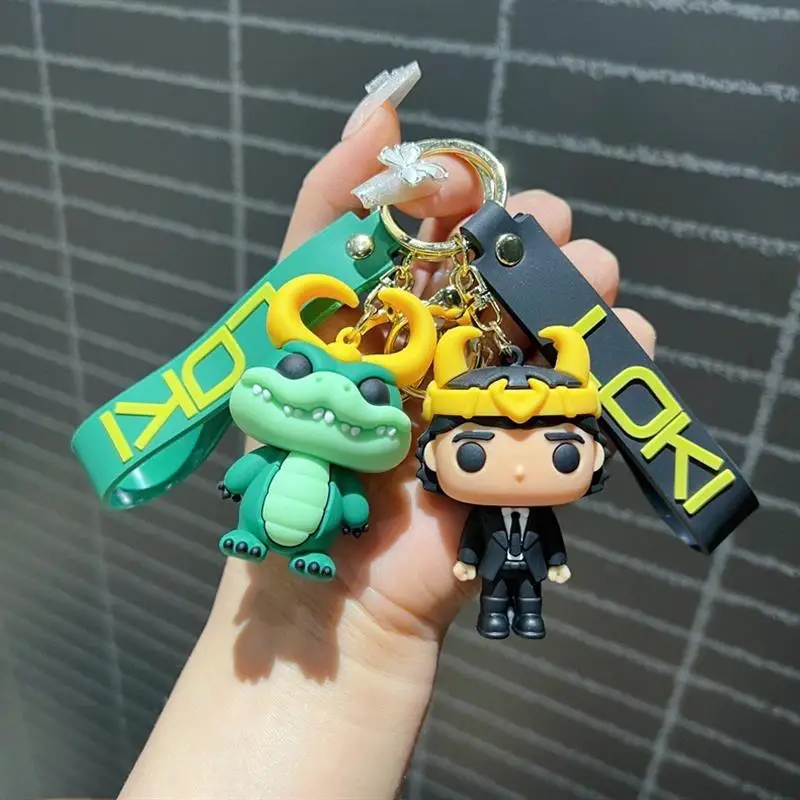 Мультфильм Марвелл Локи брелок новый дизайн Популярные персонажи фильмов фигурки