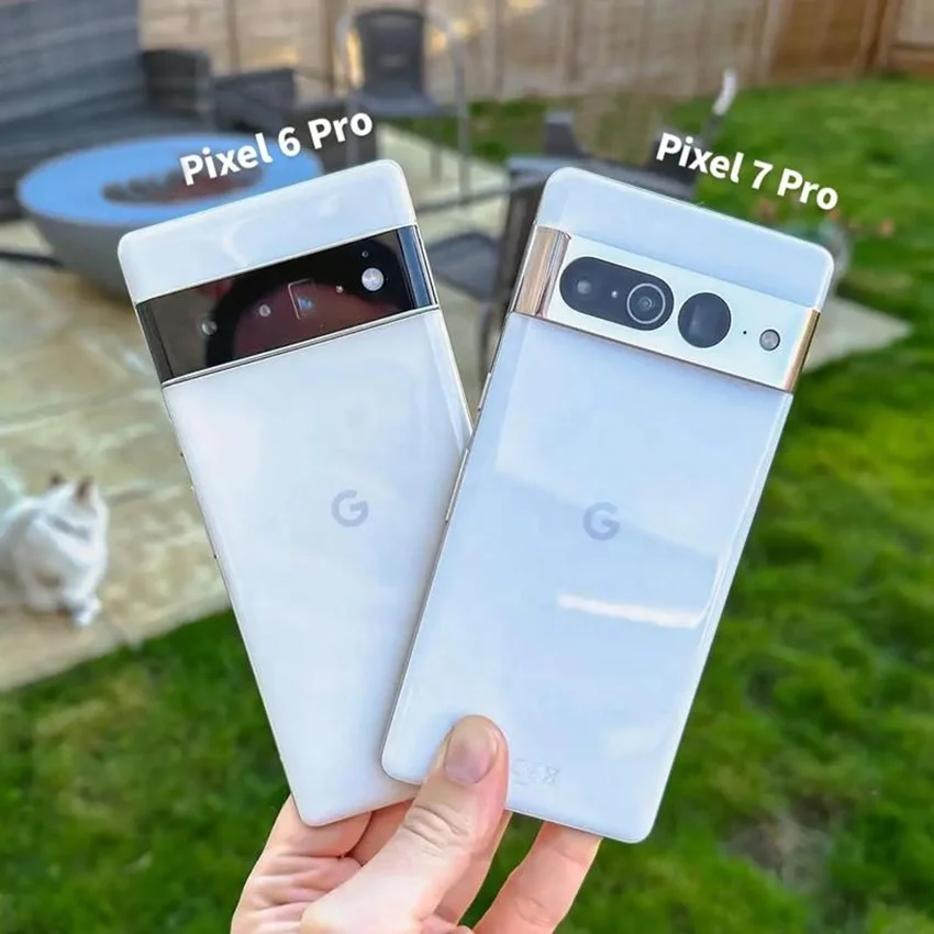 For Google Pixel 7 Pro Second Hand Cell Phones 4gb Ram 128gb Rom Snap 5000mah 5g Octa-Core Android 13 Cellphone With Box