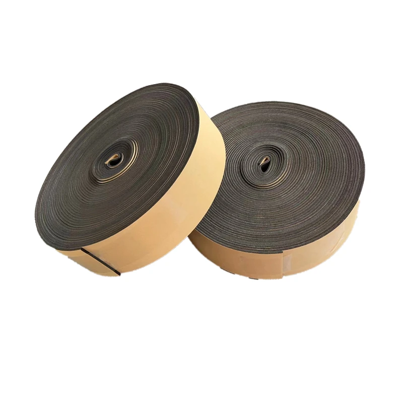 Flexible Weatherproof High density Close cell  Sponge Neoprene/EPDM/SBR Foam Tape Weather Stripping