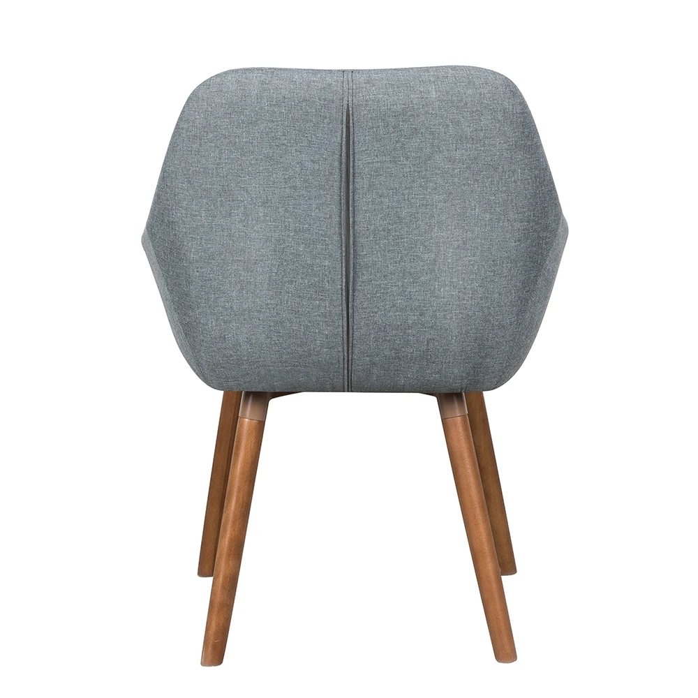 
Home Office Furniture Dark Gray Lounge Single Air Lazy Relaxing Chair Fabric Sofa Chair for Living Room 