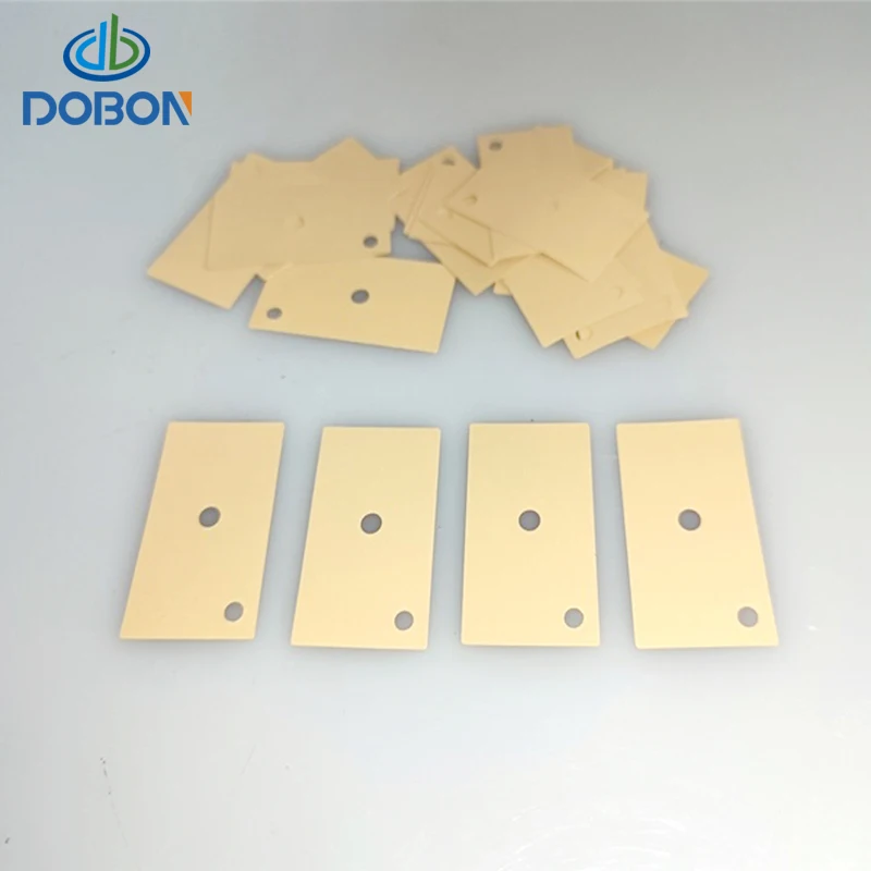 K-10 high pressure resistant thermal conductive silicon tape MOS tube heating chip thermal conductive heat dissipation pad