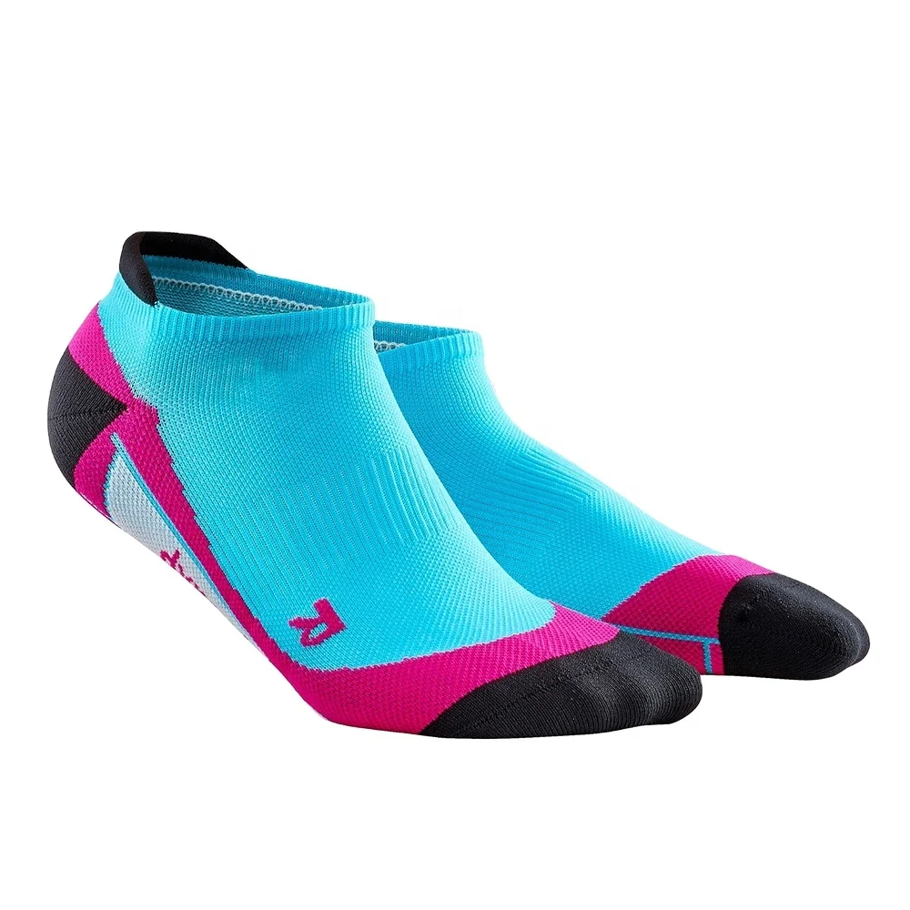 low cut short running socks men nylon elastic fish net fitness cycling socks