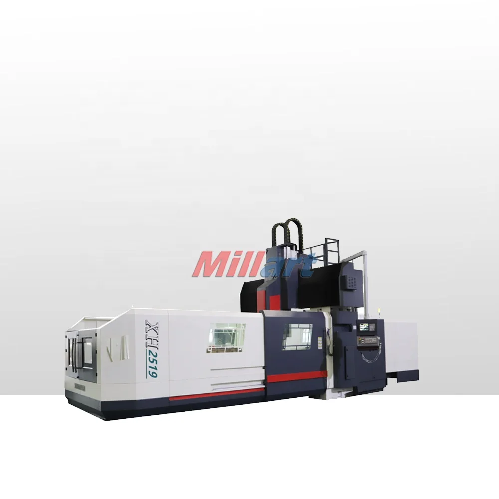 Heavy Duty  CNC Gantry Type Milling Machining Center XH2519/3 Axis 4 Axis 5 Axis Metal Processing Tool