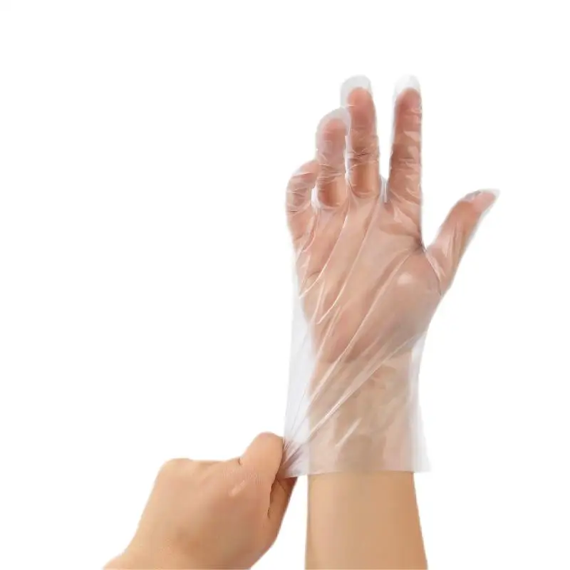 Wholesale Disposable tpe Glove Household Kitchen Cleaning  Elastic Gloves Powder Free Tpe Protective Hand Gloves