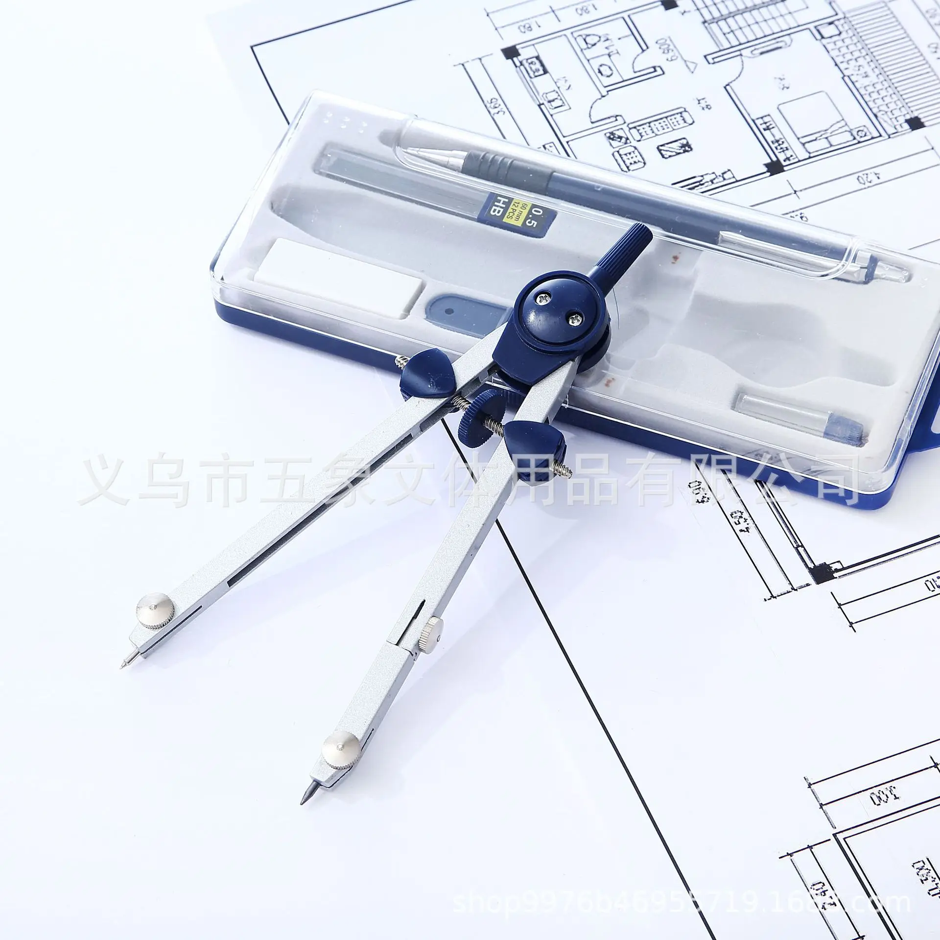 Лидер продаж школьный геометрический комплект с компасом набор математики канцелярских принадлежностей из цинкового сплава для