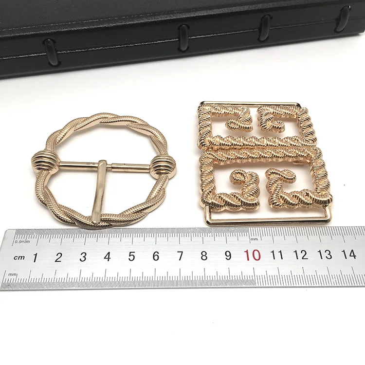 Wholesale New High Quality Smooth Metal Buckle Women Belt Buckles for Clothes and Bags Belt Women Buckle