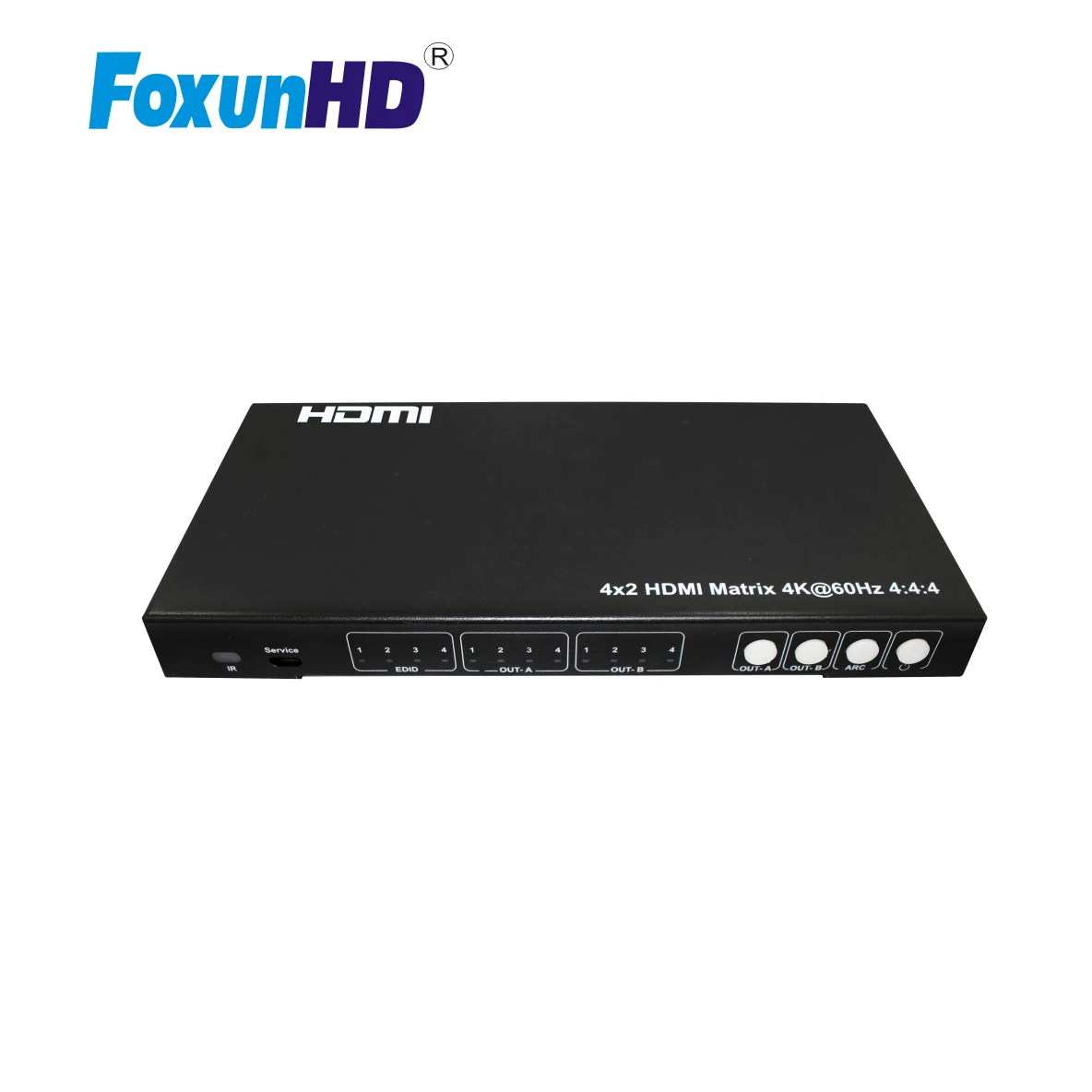 4K HDMI Matrix 4x2 Support SPDIF out/Analog audio 2.0 extraction HDCP 2.2 HDMI Matrix Switcher