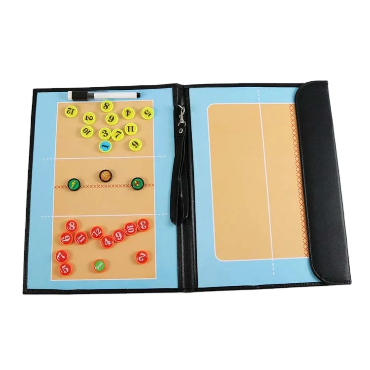 Volleyball Match Game Plan Book basketball Training Coach Tactic Board