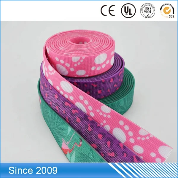 Maximum 1014lbs  Tensile Force Break Point 1005lbs 1inch Width 3.5mm Thickness Coated PVC Waterproof Webbing