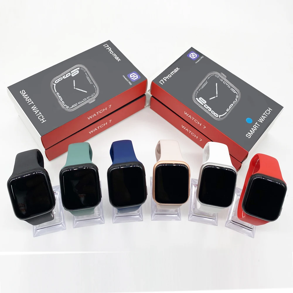 Новинка 2022 часы i7 pro max smaer 1 75 дюйма Bluetooth трекер сна спортивные Смарт-часы для мужчин и женщин I7