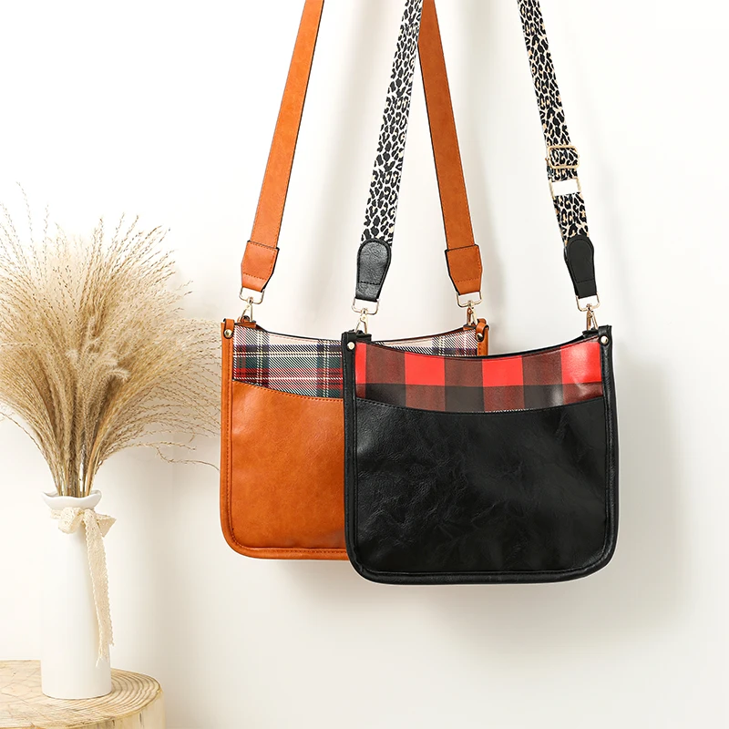 Custom Cow Print Purse Shoulder Bag Designer Luxury Leather Crossbody Bag Women With Guitar Strap