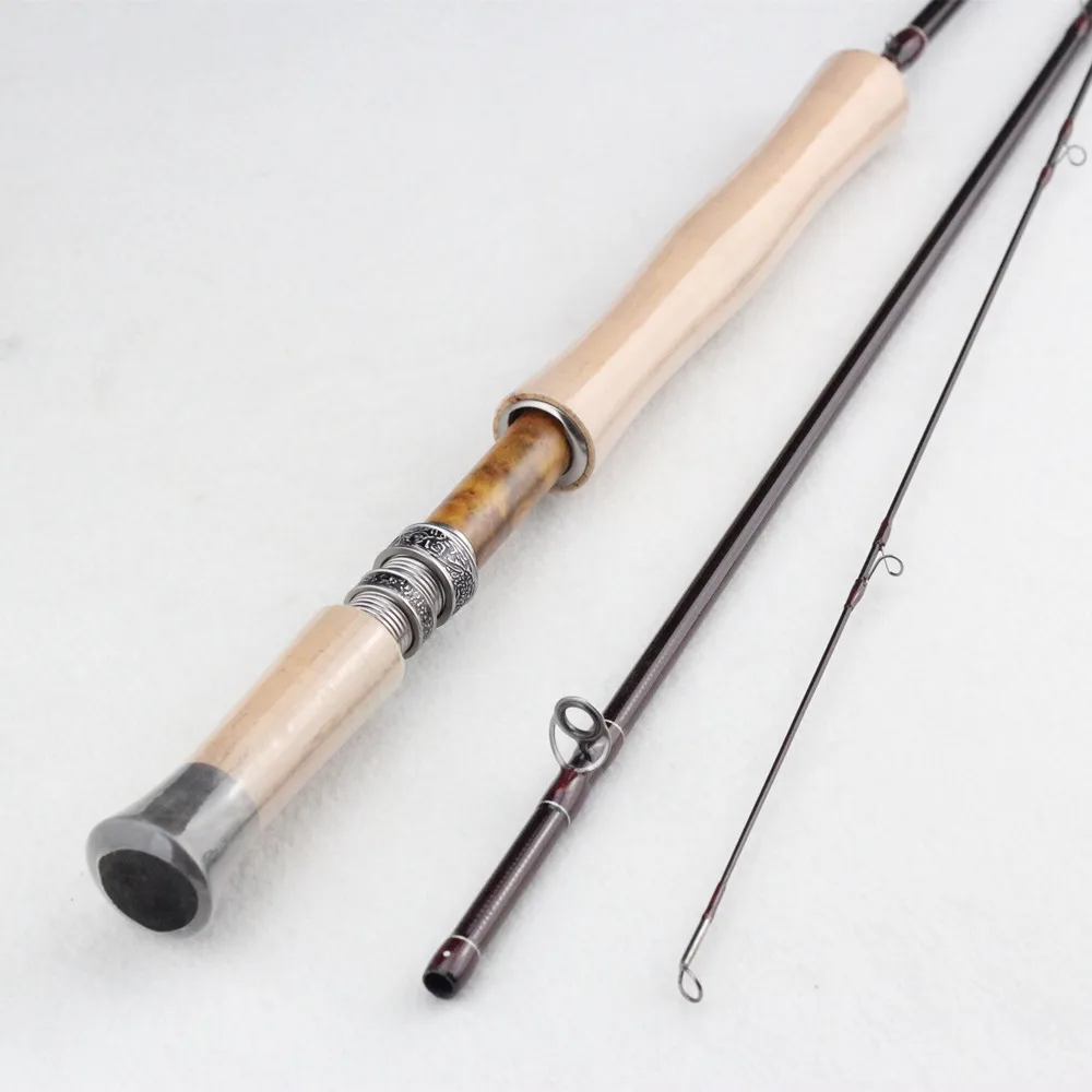 11ft 3 раздел 5/6wt классический действие из углеродного волокна переключатель fly стержень