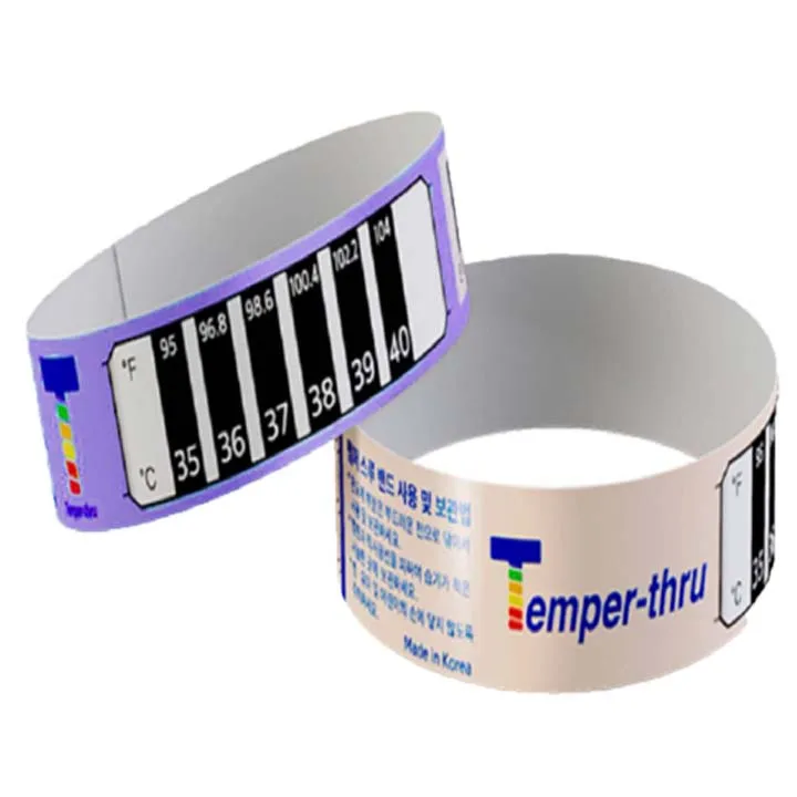 Health Wearable Wristband Pet Lcd Body Temperature 35-40C Bracelet Thermometer Strip
