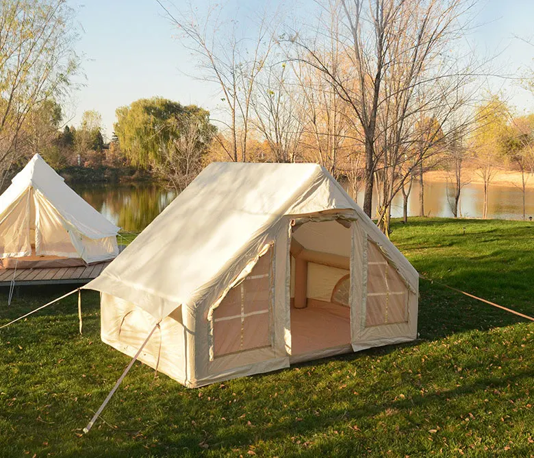 Multifunctional Camping Tent Oxford Cloth Outdoor Family Inflatable Portable Foldable Tent