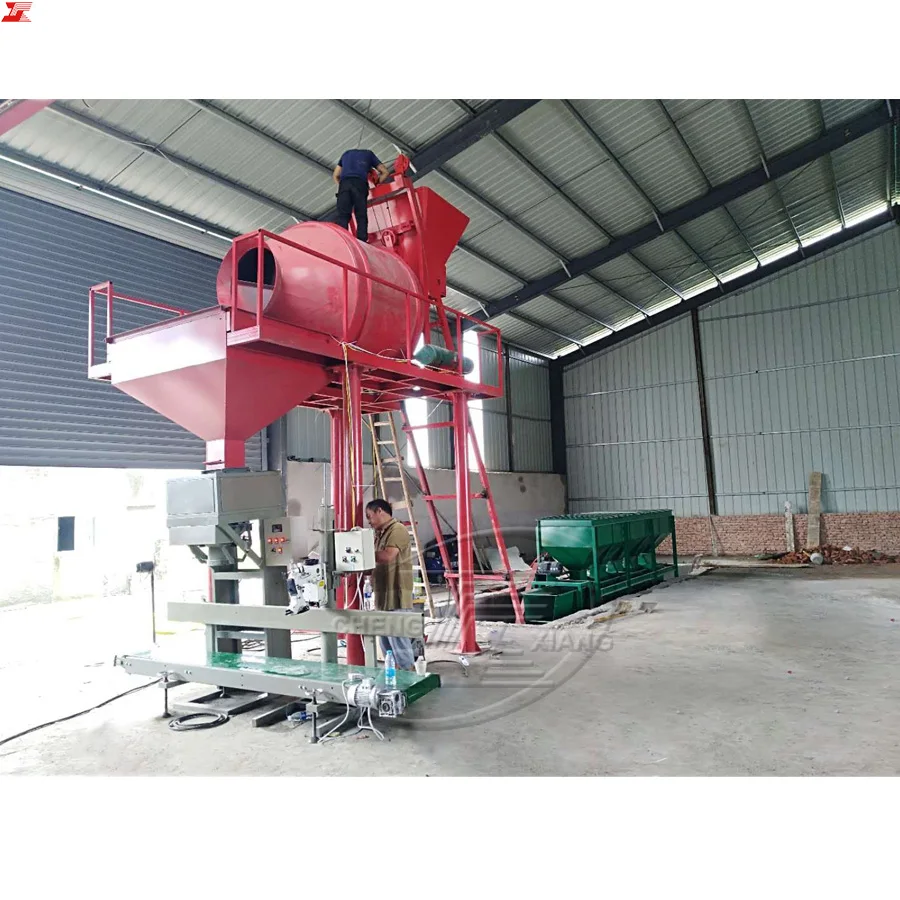 5-10 ton/ hour BB fertilizer mixing machine/ Bulk blending fertilizer production line
