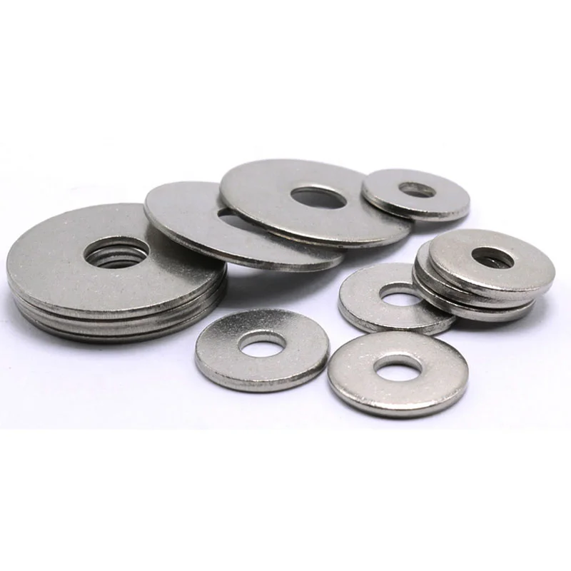 China Manufactures Wholesale Flat Washer 304 316 Stainless Steel DIN Washer