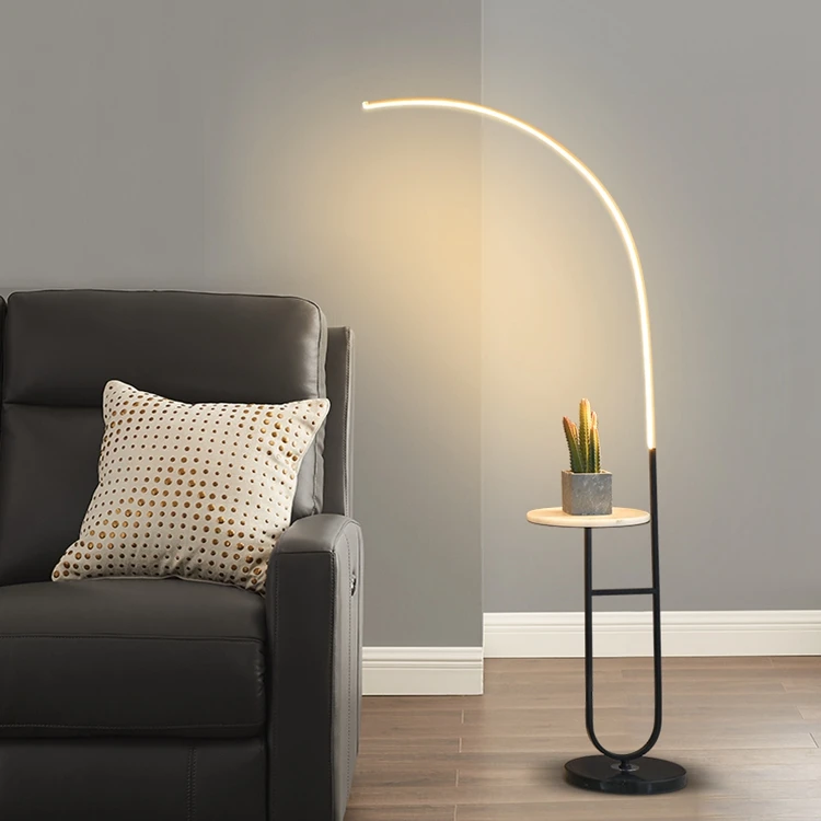 New Design Lighting Modern LED Standing Floor Lamps For Living Room