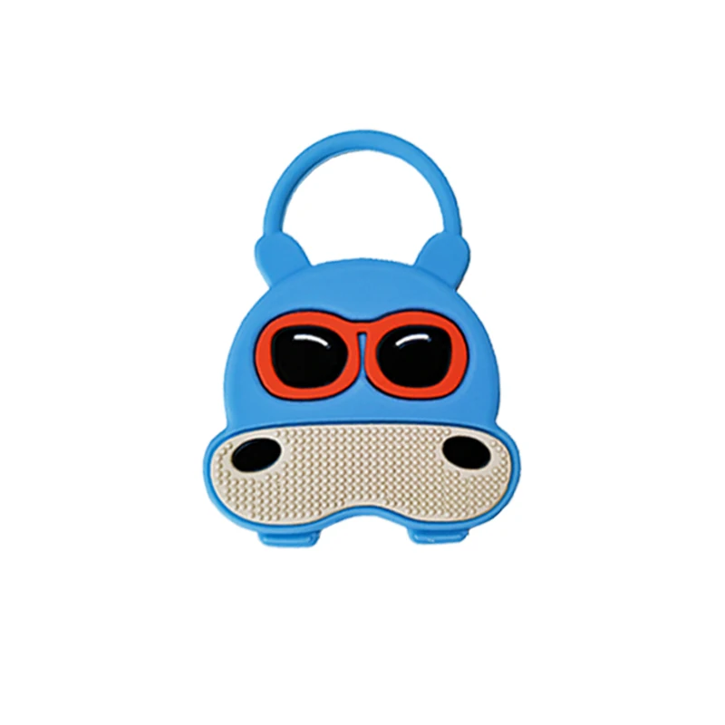 Baby Hippo Teether Fidget Toys Silicone Molar Rod Pacify Children Restless Teething Health Stuff New Kids Teeth Oral Care Baby