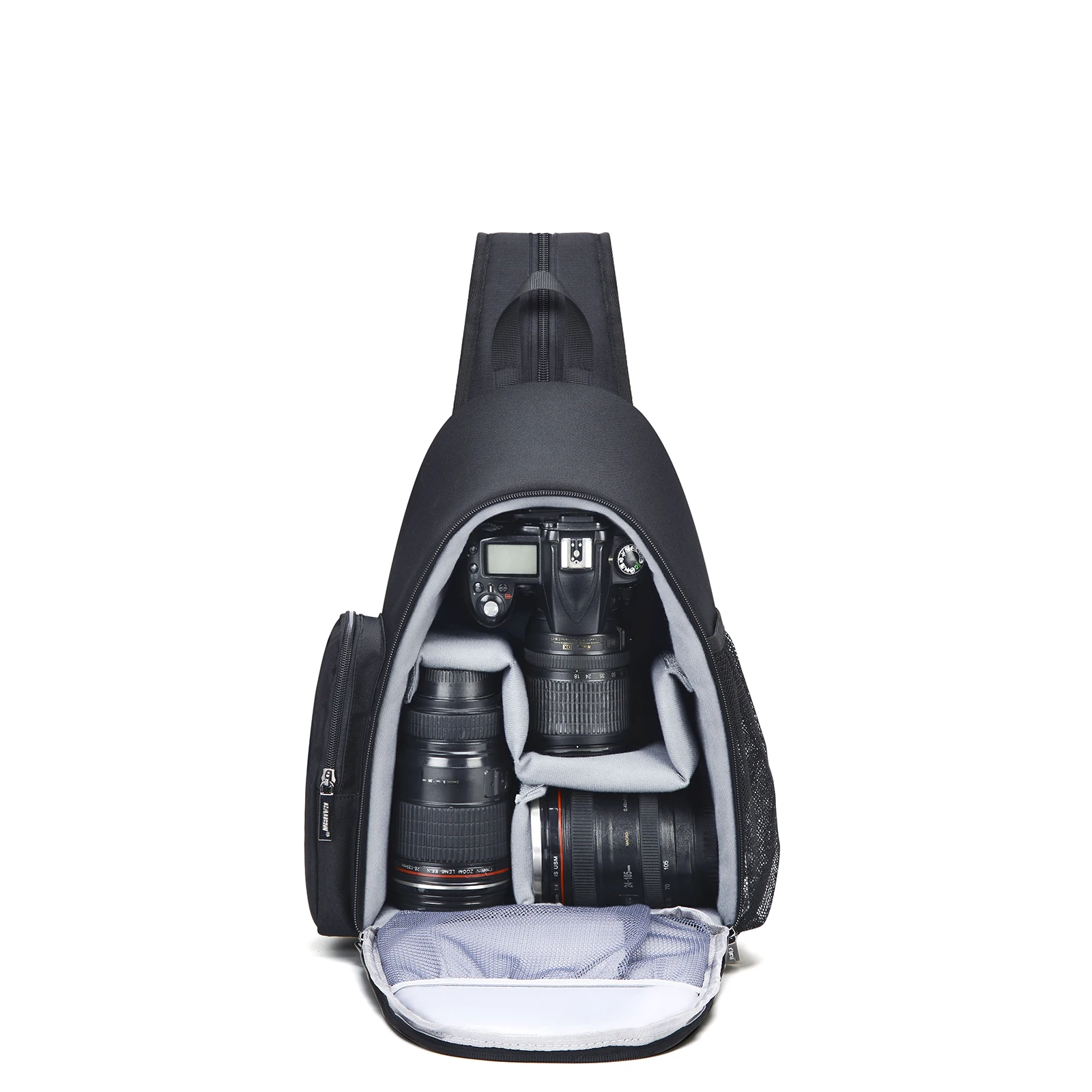 CADeN D17 dual uses adjustable custom shockproof large capacity camera sling bag waterproof camera backpack