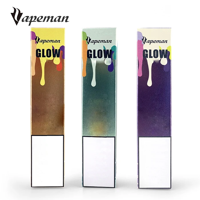 
Custom logo Vape Disposable Pod Vapeman Glow Big capacity Gift Box for vapor 