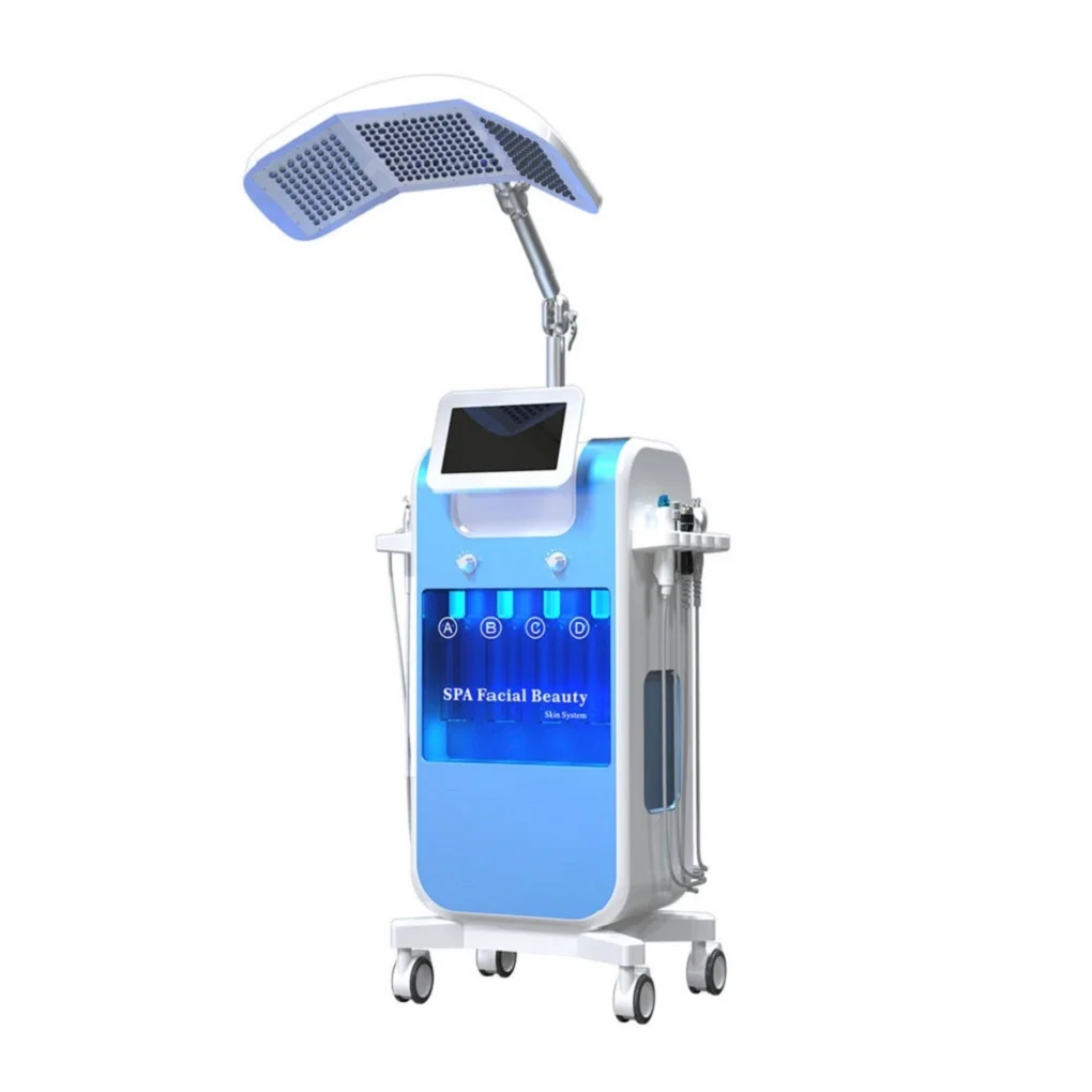 Professional Spa Beauty Equipment 7 Color Light LED Skin Care Diamond Peel Peeling Aqua Face Microdermabrasion Diamond Machine