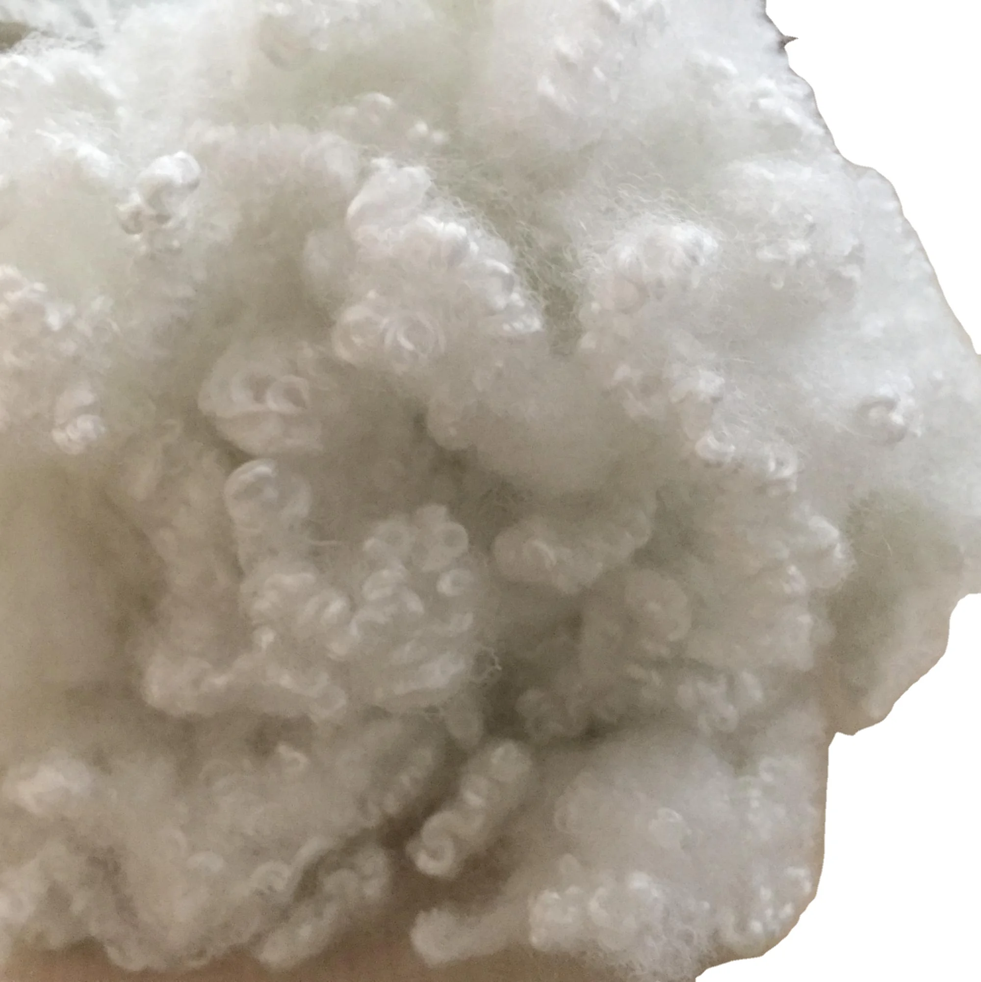 High quality Recycled Hollow Conjugated filling material polyester hollow fiber siliconized